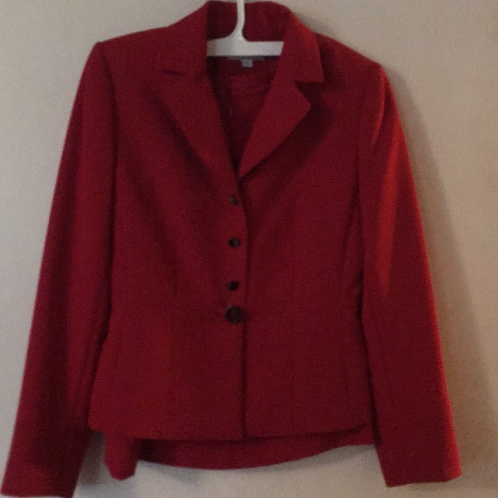 Red Power Suit